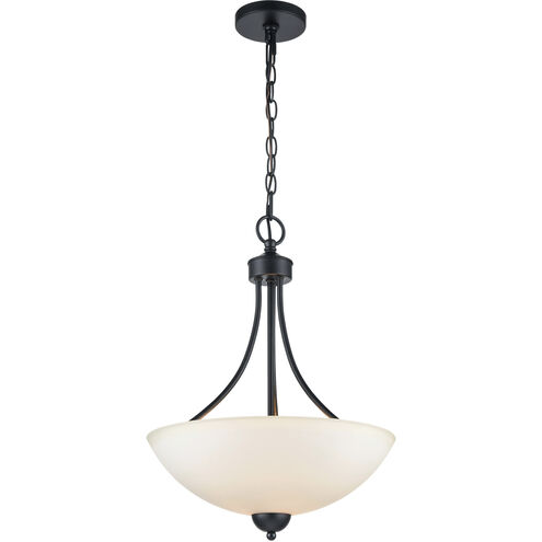 Ivey Lake 2 Light 15 inch Matte Black Indoor Pendant Ceiling Light